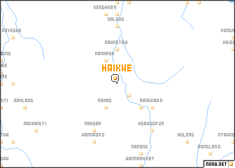 map of Hai Kwe