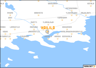 map of Hailila