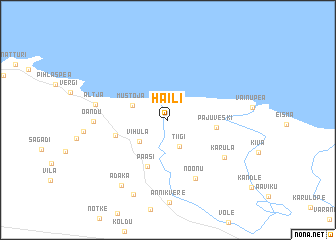 map of Haili