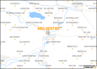 map of Hail Weston