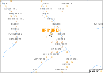 map of Haimbach