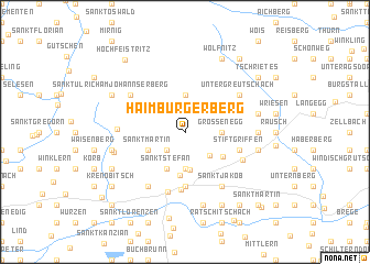 map of Haimburgerberg