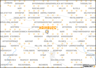 map of Haimburg