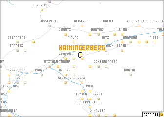 map of Haimingerberg