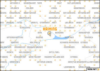 map of Haiming