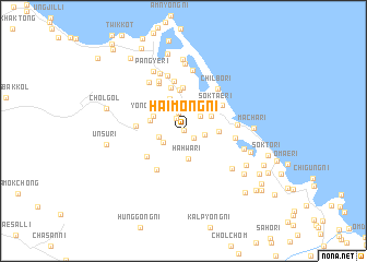 map of Haimong-ni