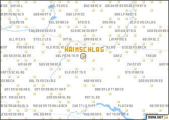 map of Haimschlag