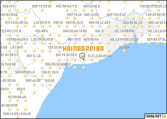 map of Haina Arriba