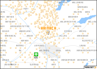 map of Hainach