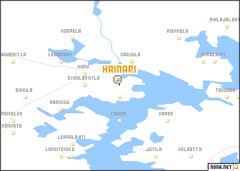 map of Hainari