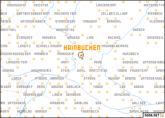 map of Hainbuchen
