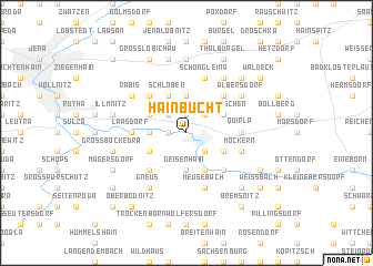 map of Hainbücht