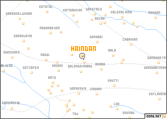 map of Haindan