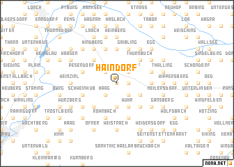 map of Haindorf