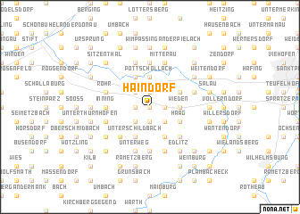 map of Haindorf
