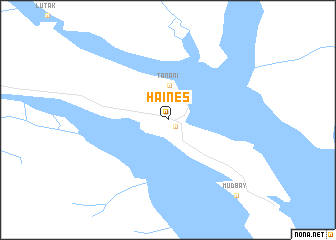 map of Haines