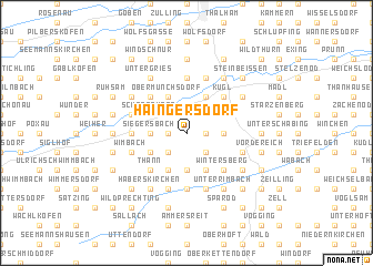 map of Haingersdorf