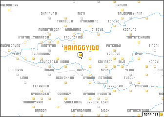 map of Hainggyido