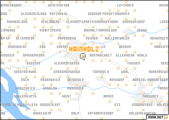 map of Hainholz