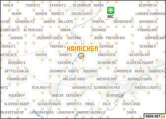 map of Hainichen