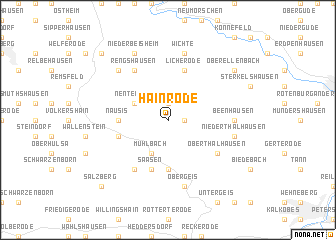 map of Hainrode
