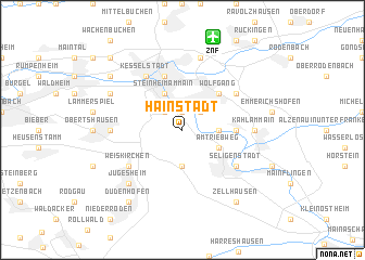 map of Hainstadt