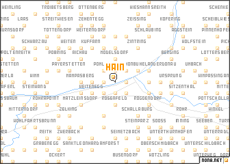 map of Hain