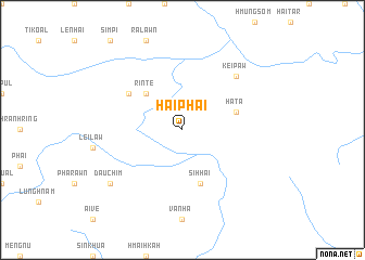 map of Haiphai
