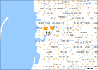 map of Hai-pu