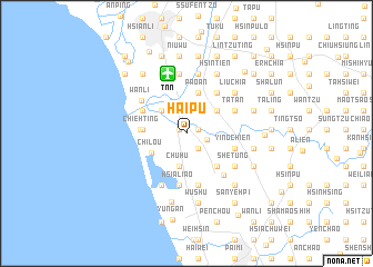 map of Hai-pu