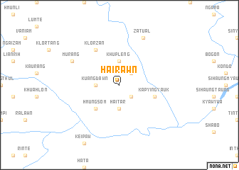 map of Hairawn