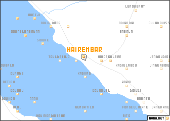 map of Haïré Mbar