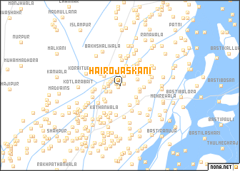 map of Hairo Jaskāni