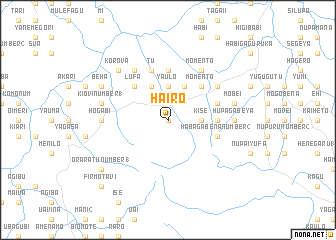 map of Hairo