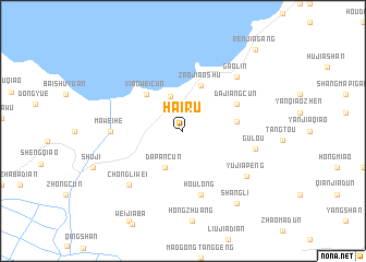 map of Hairu