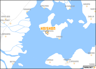 map of Haishan