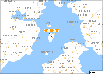 map of Haishan