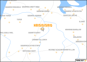 map of Haï Sidi Saïd