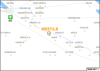 map of Haistila