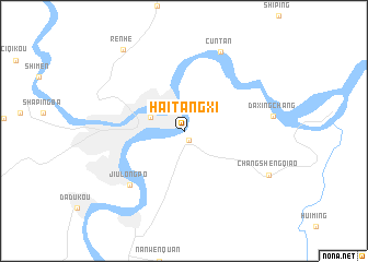 map of Haitangxi
