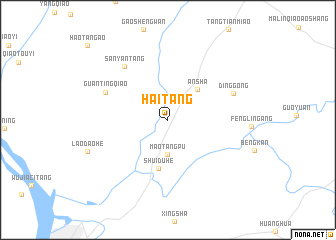 map of Haitang