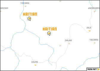 map of Haitian