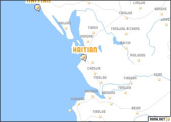 map of Haitian