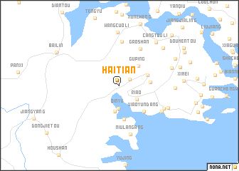 map of Haitian