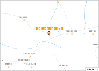 map of Haivana Nakya