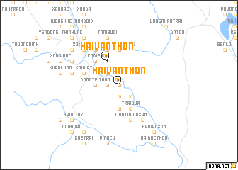 map of Hải Vân Thôn