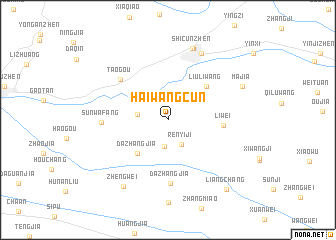 map of Haiwangcun