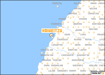 map of Hai-wei-tzu