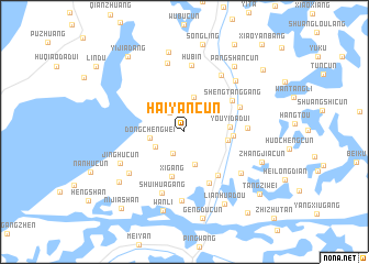 map of Haiyancun