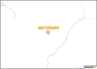 map of Haiyinshan